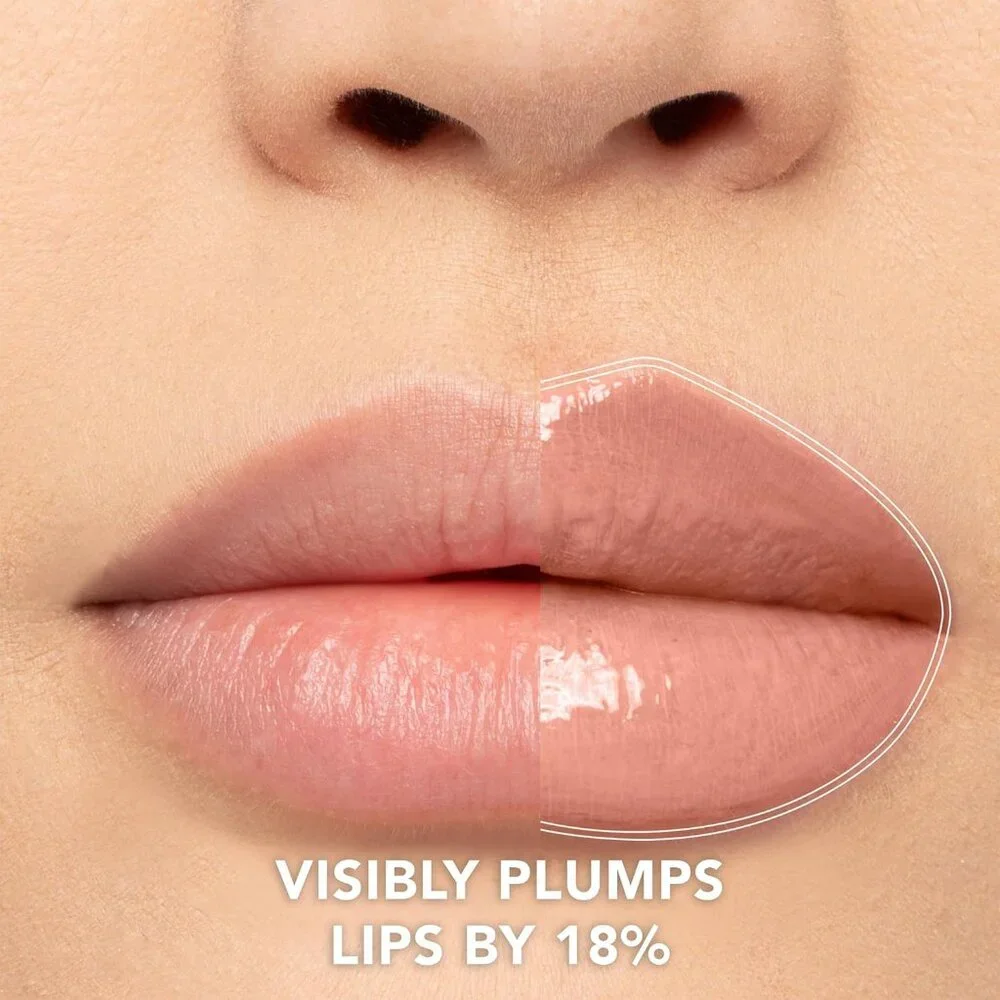 Buxom Plump Shot Sheer Tint Collagen-Infused Lip Serum, Soft Blush, 0.14 fl oz